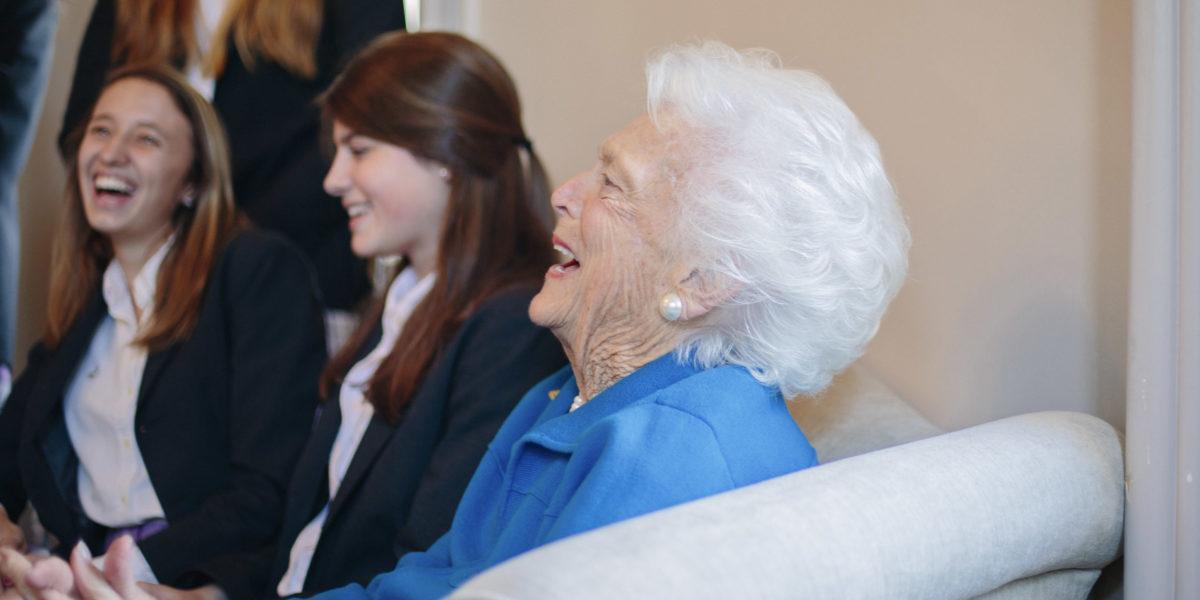 Barbara Pierce Bush '43 | Ashley Hall School in Charleston, SC